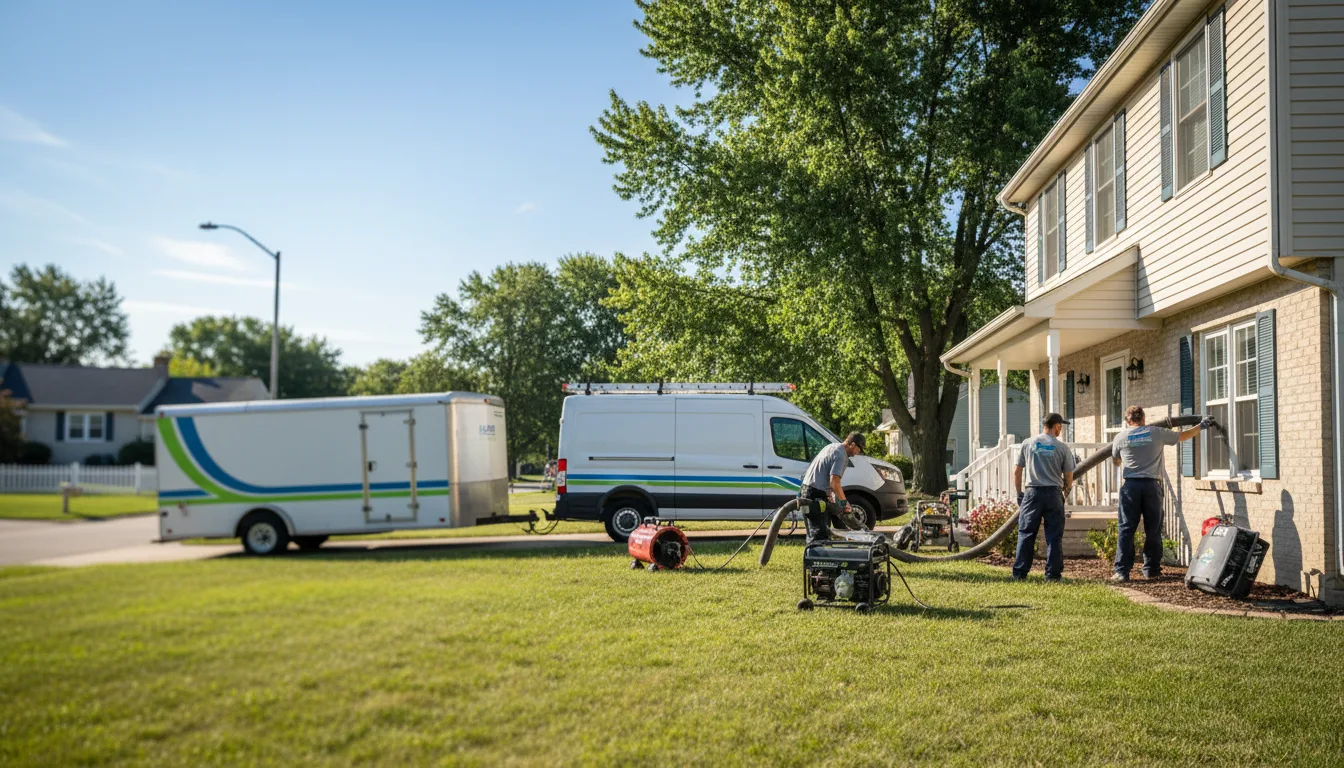 Flooded Basement Restoration And Cleanup With Repair in Chariton, IA near me